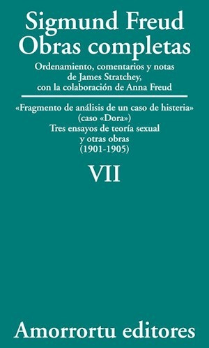 S.FREUD VII OBRAS COMPLETAS.FREUD, SIGMUND