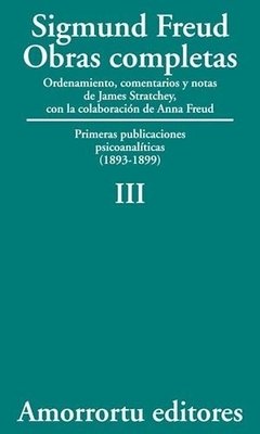 S.FREUD III OBRAS COMPLETAS.FREUD, SIGMUND