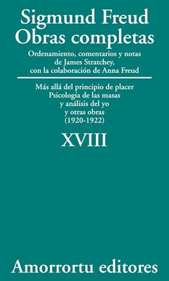 S.FREUD XVIII OBRAS COMPLETAS.FREUD, SIGMUND