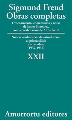 S.FREUD XXII OBRAS COMPLETAS.FREUD, SIGMUND