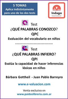 Tests QPC y/o QPI-Barbara Gottheil.Juan P. Barreyro 5 TOMAS
