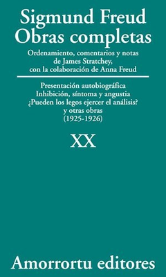 S.FREUD XX OBRAS COMPLETAS.FREUD, SIGMUND