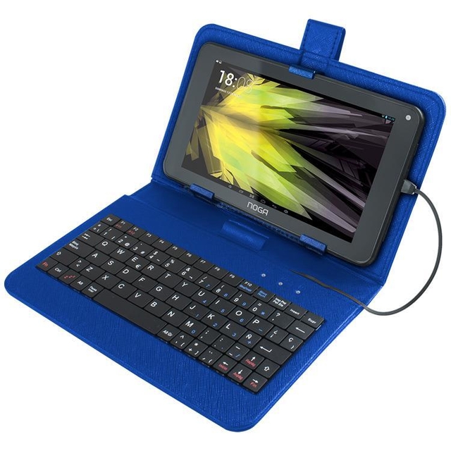 Funda Con Teclado Para Tablet 7 Pulgadas Estuche Noga Nkb007