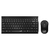 Combo Teclado Mouse Luxemate Q8000 Inalámbrico Compacto Usb