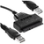 Cable Adaptador Sata 2,5'' A Usb 2.0 15+7 Pin Discos Noteb - TecnoEshop CBA