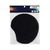 Mouse Pad Con Almohadilla Apoya Muñeca Negro Mousepad - comprar online