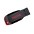 Pendrive Sandisk Cruzer Blade 64gb 2.0 Negro Y Rojo