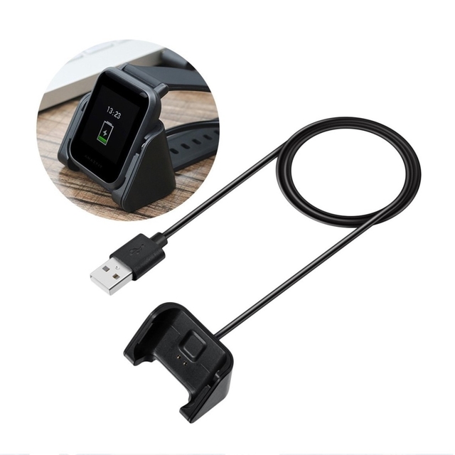 Cable Usb Cargador Xiaomi Amazfit Bip Base De Carga