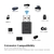 Receptor Bluetooth Manos Libres Mic Auto 3.5mm Bt 5.0 - comprar online