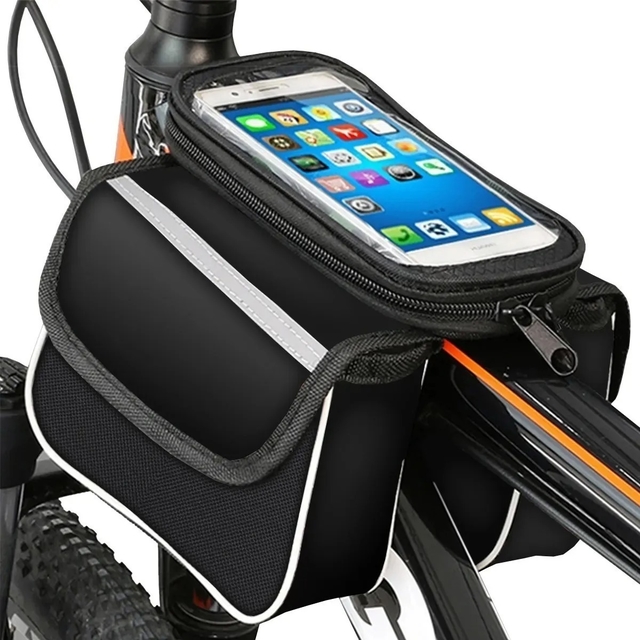 Soporte Porta Celular Bicicleta Bolso Impermeable Bici