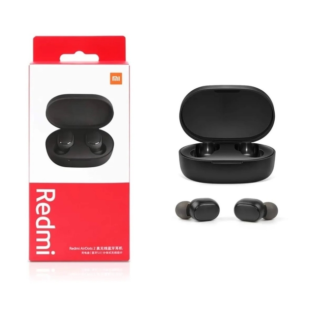 Auriculares in-ear inalámbricos Xiaomi Redmi AirDots TWSEJ04LS negro