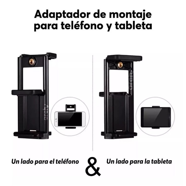 Adaptador Soporte Tripode Tr16 Rosca 1/4 Celular / Tablet