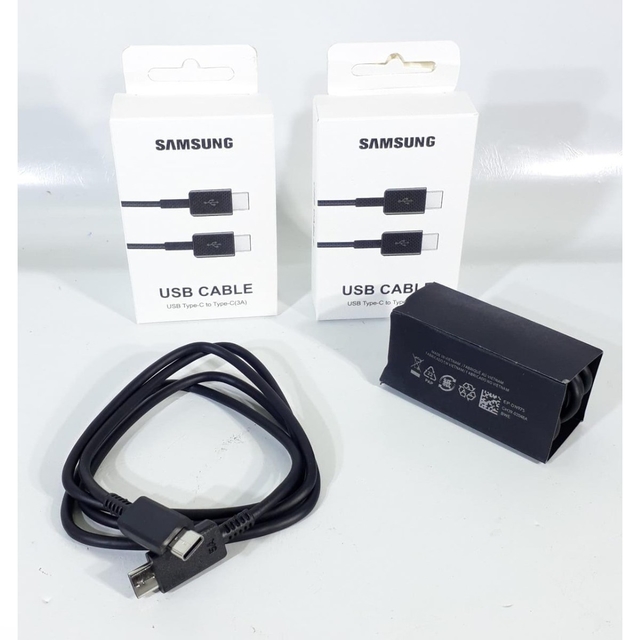 Nuevo cable cargador samsung usb c a tipo c carga rápida - negro SAMSUNG