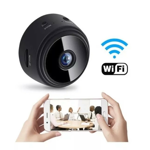 Mini Camara Oculta De Seguridad Espia WiFi 1080P Inalambrica Con Audio y  Video