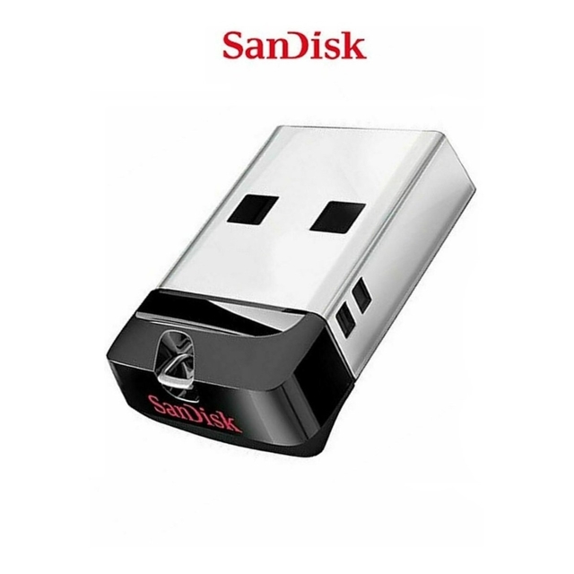 Pendrive de 64GB SanDisk Cruzer Fit SDCZ33-064G-B35 - Negro - Paraguay