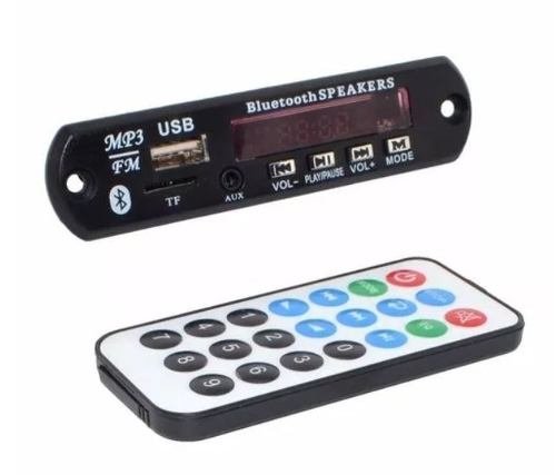 Módulo Reproductor Mp3 Bluetooth Usb Sd Aux Control Remoto