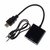 Conversor Hdmi A Vga +3.5mm Audio Consolas Notebooks Pc