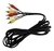 Cable 3 Rca Av Audio Y Video 3 Mts - comprar online