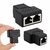 1 A 2 Vías Rj45 Lan Ethernet Divisor De Red Adaptador Doble en internet