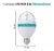 Lampara Led Giratorio 3w Foco 3 Colores Bolichera - TecnoEshop CBA