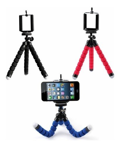 Soporte para teléfono móvil Mini Tripe, cámara flexible para selfies para  r
