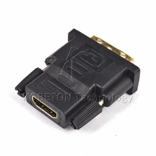Conector Adaptador DVI-D 24+1 Macho a HDMI Hembra - Cyan Technologies