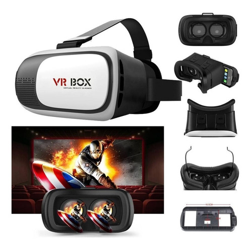 Lentes Vr Box Realidad Virtual 360° 3d Sin Control