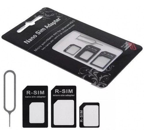 Set de Adaptadores (3 en 1) Micro SIM y Nano SIM - Klicfon
