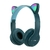 Auriculares Vincha Oreja Gato Luz Led Bluetooth Gatito Niños - comprar online