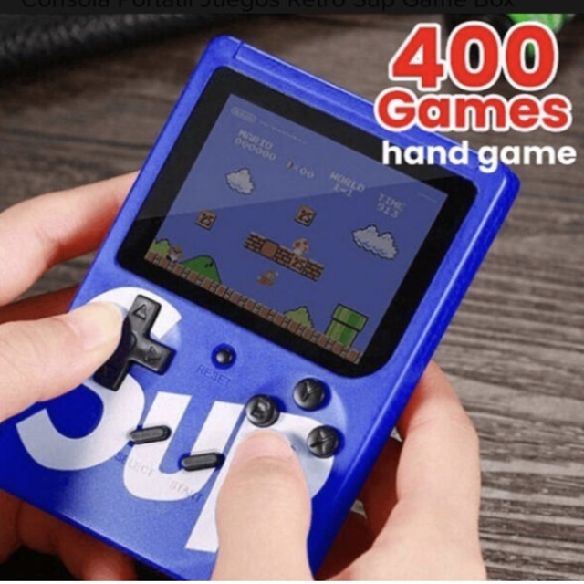 Consola Estilo Game Boy Retro 400 Juegos