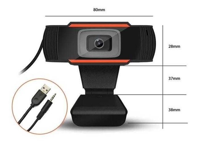Camara Web Webcam Para Pc Cable Usb Hd