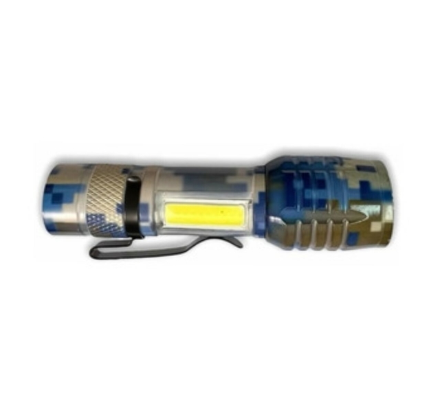 Linterna Táctica De Xenón HID, Linterna LED Recargable USB