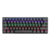 Kit Gamer Teclado 60% Y Mouse Mecanico Tdagger Main Force 08 Negro - comprar online