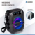 Parlante Portatil Bluetooth Luz Led Fm Ktx-1191 6,5 Pulgadas - TecnoEshop CBA