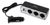 Triple Socket Encendedor Auto 3 Tomas Con Cable + Cargador Usb 12v 24v en internet