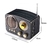 Radio Portatil Vintage Am Fm Retro Bluetooth Aux Usb Tf en internet