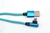 Cable V8 Micro Usb A Usb Codo 90° 3.1a Mallado Reforzado 1m - TecnoEshop CBA