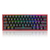 Teclado Gamer Redragon Fizz Pro K616 Rgb 60% Swit Red Negro