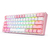 Teclado Gamer Redragon Fizz Pro K616 Rgb 60% Blanco Rosa Us - comprar online