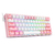 Teclado Gamer Redragon Fizz Pro K616 Rgb 60% Blanco Rosa Us en internet