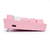 Teclado Gamer Redragon Fizz Pro K616 Rgb 60% Blanco Rosa Us en internet