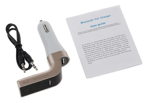 Manos Libres Bluetooth Transmisor FM Coche de VicTsing, Reproductor MP3  Coche, Adaptador de Radio, 1.44 Pulgadas Cargador de Coche de USB-Gris -  VOES Consulting