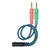 Cable Adaptador Mini Plug 3,5mm A Mic Y Auricular Pc Mallado