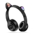 Auriculares Vincha Oreja Gato Luz Led Bluetooth Gatito Niños - tienda online