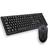 Kit Teclado Y Mouse Pc Usb Combo Noga Nkb-101 Con Cable Usb