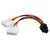 Adaptador 6 Pines A 2 Molex Para Placa Video - comprar online