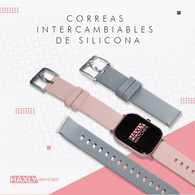 Smartwatch Haxly Quo Reloj Inteligente Bt 4 C/2 Correas