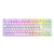 Teclado Gamer T-dagger T-tgk315-bl Bora Rgb Mecanico White