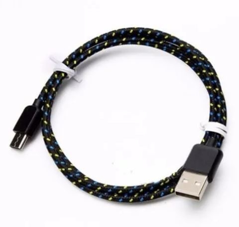 Cable Usb Tipo C Cordon Reforzado 1m - TecnoEshop CBA