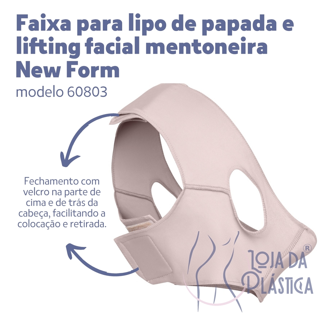 Faixa Mentoneira Lipo De Papada Lifting Bichectomia New Form